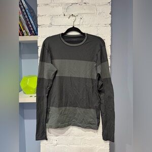 Brooks Streaker Men's Long Sleeve Tee, Heather‎ Black #71